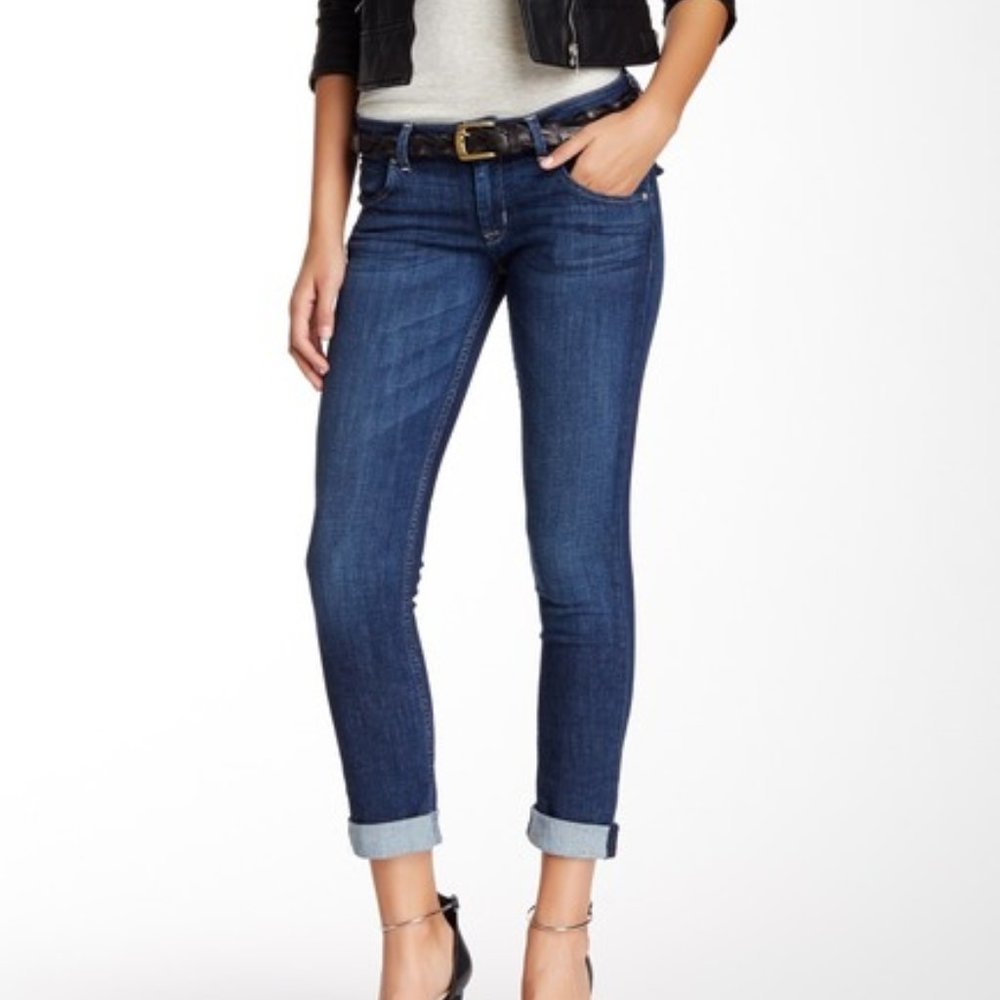 Hudson Bacara Cuffed Straight Leg Jeans Sz 26
